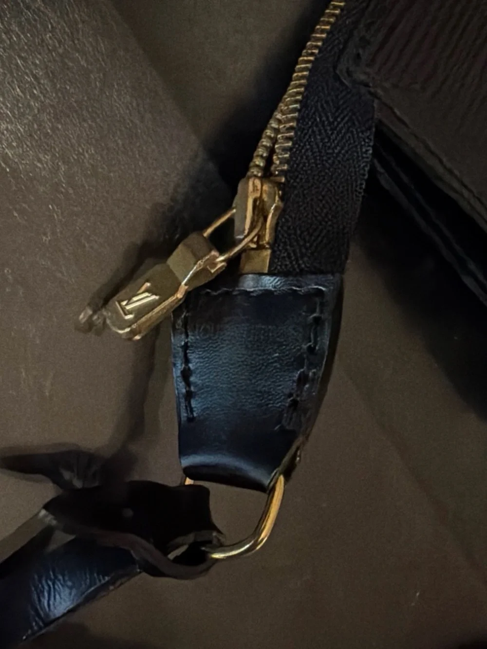 Louis Vuitton sleek black